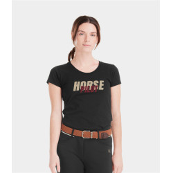 T-shirt Horse Pilot Team donna