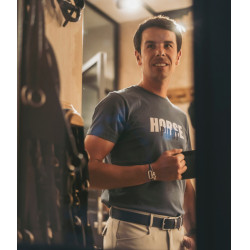 T-shirt Horse Pilot Team uomo Indaco vintage Blu T-shirt Horse Pilot Team uomo Indaco vintage Blu