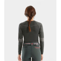 T-shirt Optimax Horse Pilot donna Ferro Grigio