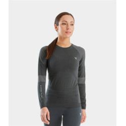 T-shirt Optimax Horse Pilot donna Ferro Grigio T-shirt Optimax Horse Pilot donna Ferro Grigio