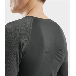 T-shirt Optimax Horse Pilot uomo Ferro Grigio