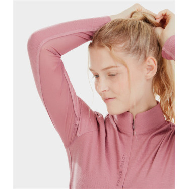 T-shirt Suntech Horse Pilot donna Rosa mesa