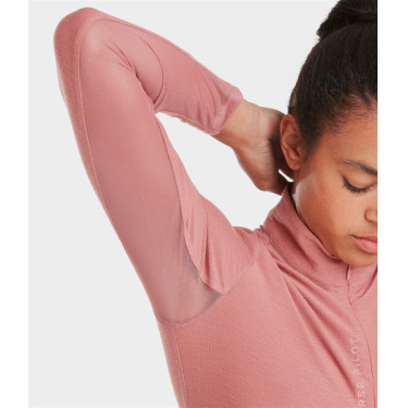 T-shirt Suntech Horse Pilot donna Polvere di mattone Rosa T-shirt Suntech Horse Pilot donna Polvere di mattone Rosa