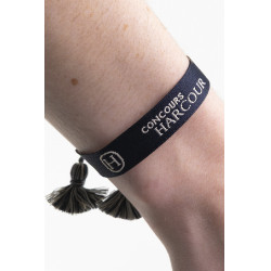 Bracciale Boxy Harcour Marino / lino Beige