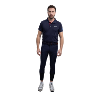 Pantaloni da equitazione Costas Harcour uomo Marina Blu marino Pantaloni da equitazione Costas Harcour uomo Marina Blu marino