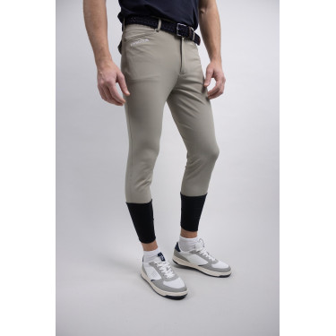 Pantaloni da equitazione Costas Harcour uomo Beige