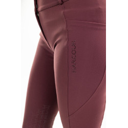 Pantaloni da equitazione Luce Harcour Melanzana Bordeaux