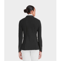 Giacca da concorso Aeromade Horse Pilot donna Nero logo argento Giacca da concorso Aeromade Horse Pilot donna Nero logo argento