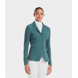 Giacca da concorso Aeromade Horse Pilot donna Logo verde balsamo argento