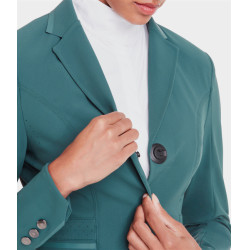 Giacca da concorso Aeromade Horse Pilot donna Logo verde balsamo argento