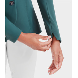Giacca da concorso Aeromade Horse Pilot donna Logo verde balsamo argento