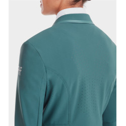 Giacca da concorso Aeromade Horse Pilot donna Logo verde balsamo argento