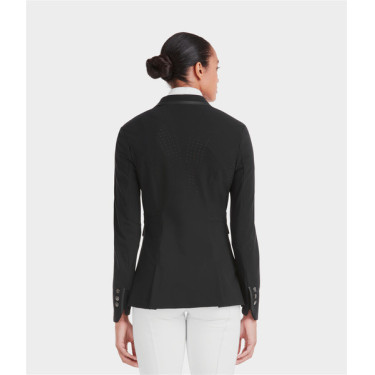Giacca da concorso Aeromade Horse Pilot donna Logo nero nero