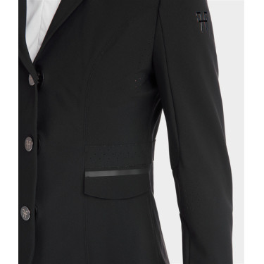 Giacca da concorso Aeromade Horse Pilot donna Logo nero nero