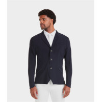 Giacca da concorso Aeromade Horse Pilot uomo Logo notte scura argento