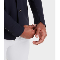 Giacca da concorso Aeromade Horse Pilot uomo Logo notte scura argento Giacca da concorso Aeromade Horse Pilot uomo Logo notte scura argento