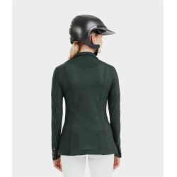 Giacca da concorso Aeromesh Horse Pilot donna Verde scuro Giacca da concorso Aeromesh Horse Pilot donna Verde scuro