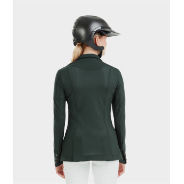 Giacca da concorso Aeromesh Horse Pilot donna Verde scuro Giacca da concorso Aeromesh Horse Pilot donna Verde scuro