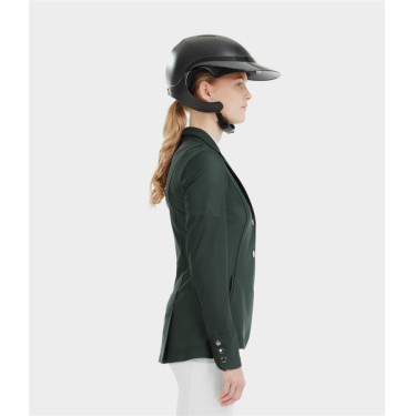 Giacca da concorso Aeromesh Horse Pilot donna Verde scuro Giacca da concorso Aeromesh Horse Pilot donna Verde scuro