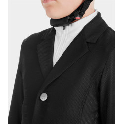 Giacca da concorso Aeromesh Horse Pilot ragazzo Nero Giacca da concorso Aeromesh Horse Pilot ragazzo Nero