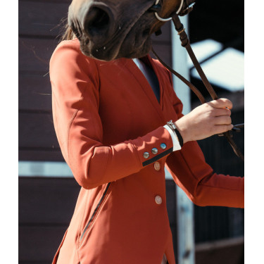 Giacca da concorso Aerotech Horse Pilot donna Terracotta Giacca da concorso Aerotech Horse Pilot donna Terracotta