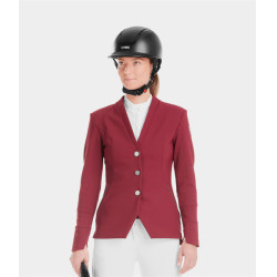 Giacca da concorso Aerotech Horse Pilot donna Rosso scuro