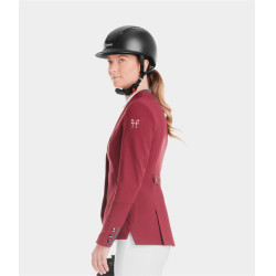 Giacca da concorso Aerotech Horse Pilot donna Rosso scuro