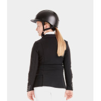 Giacca da concorso Aerotech Horse Pilot ragazza Nero Giacca da concorso Aerotech Horse Pilot ragazza Nero