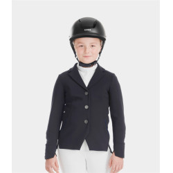 Giacca da concorso Aerotech Horse Pilot ragazza Notte scura Nero