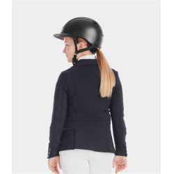 Giacca da concorso Aerotech Horse Pilot ragazza Notte scura Nero