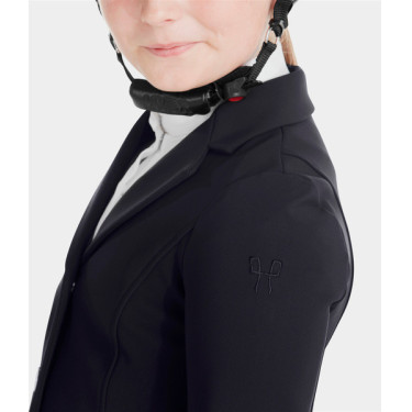 Giacca da concorso Aerotech Horse Pilot ragazza Notte scura Nero