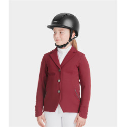 Giacca da concorso Aerotech Horse Pilot ragazza Rosso scuro