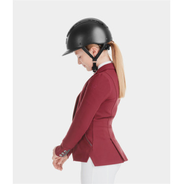Giacca da concorso Aerotech Horse Pilot ragazza Rosso scuro