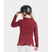 Giacca da concorso Aerotech Horse Pilot ragazza Rosso scuro