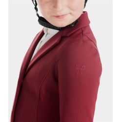Giacca da concorso Aerotech Horse Pilot ragazza Rosso scuro