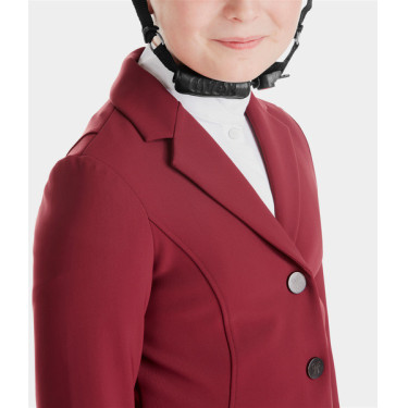 Giacca da concorso Aerotech Horse Pilot ragazza Rosso scuro