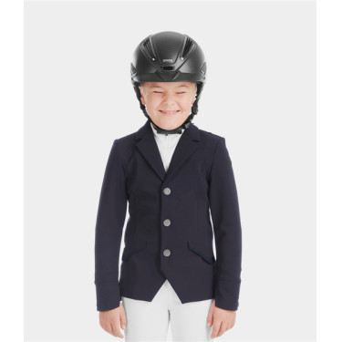 Giacca da concorso Aerotech Horse Pilot ragazzo Notte scura Nero