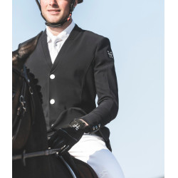 Giacca da concorso Aerotech Horse Pilot uomo Nero Giacca da concorso Aerotech Horse Pilot uomo Nero