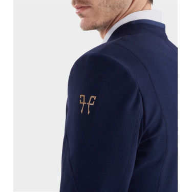 Giacca da concorso Aerotech Horse Pilot uomo Marina Blu marino