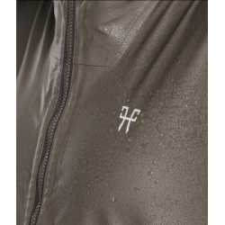 Giacca impermeabile lunga Raintech Horse Pilot donna Caffè scuro Grigio Giacca impermeabile lunga Raintech Horse Pilot donna Caffè scuro Grigio