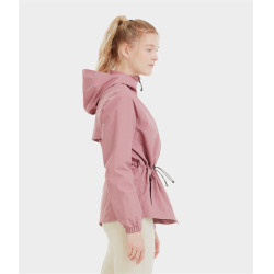 Giacca impermeabile Raintech Horse Pilot donna Rosa mesa