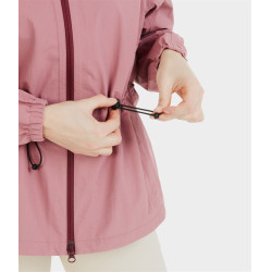 Giacca impermeabile Raintech Horse Pilot donna Rosa mesa