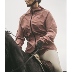 Giacca impermeabile Raintech Horse Pilot donna Rosa mesa
