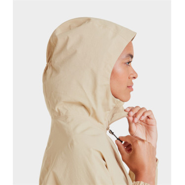 Giacca impermeabile Raintech Horse Pilot donna Latté Marrone