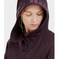 Giacca in pile Pampa Horse Pilot donna Degustazione di vini Viola