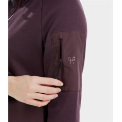 Giacca in pile Pampa Horse Pilot donna Degustazione di vini Viola
