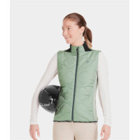 Gilet senza maniche Horse Pilot donna Verde liscio