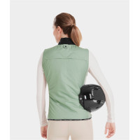 Gilet senza maniche Horse Pilot donna Verde liscio