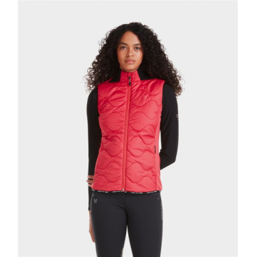 Gilet senza maniche Horse Pilot donna Rossetto Rosso