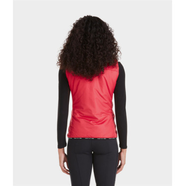 Gilet senza maniche Horse Pilot donna Rossetto Rosso